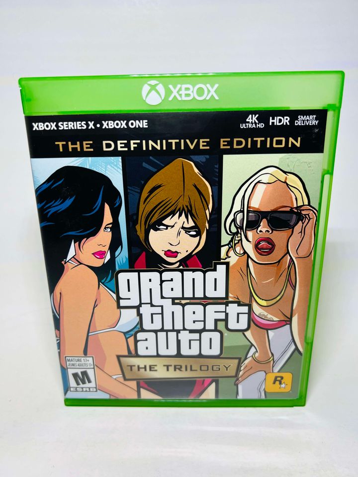 GRAND THEFT AUTO GTA : THE TRILOGY XBOX ONE ET XBOX SERIES XSERIES XONE - jeux video game-x