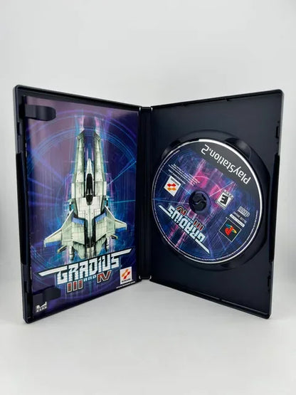 Gradius III 3 and IV 4 Playstation 2 PS2