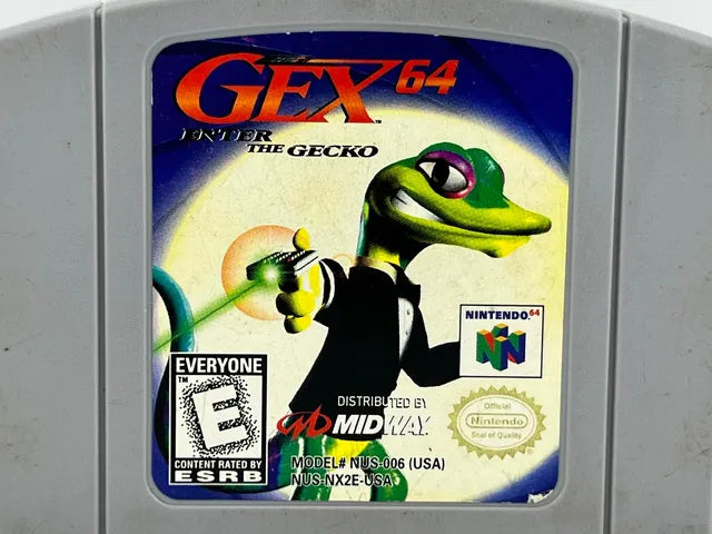 Gex 64 Nintendo 64 N64