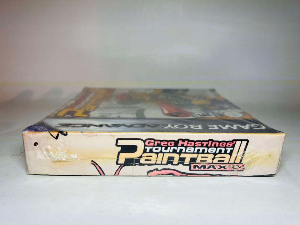 GREG HASTINGS TOURNAMENT PAINTBALL MAXED EN BOITE GAME BOY ADVANCE GBA - jeux video game-x