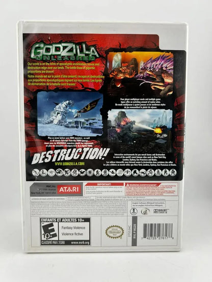 Godzilla Unleashed Nintendo Wii