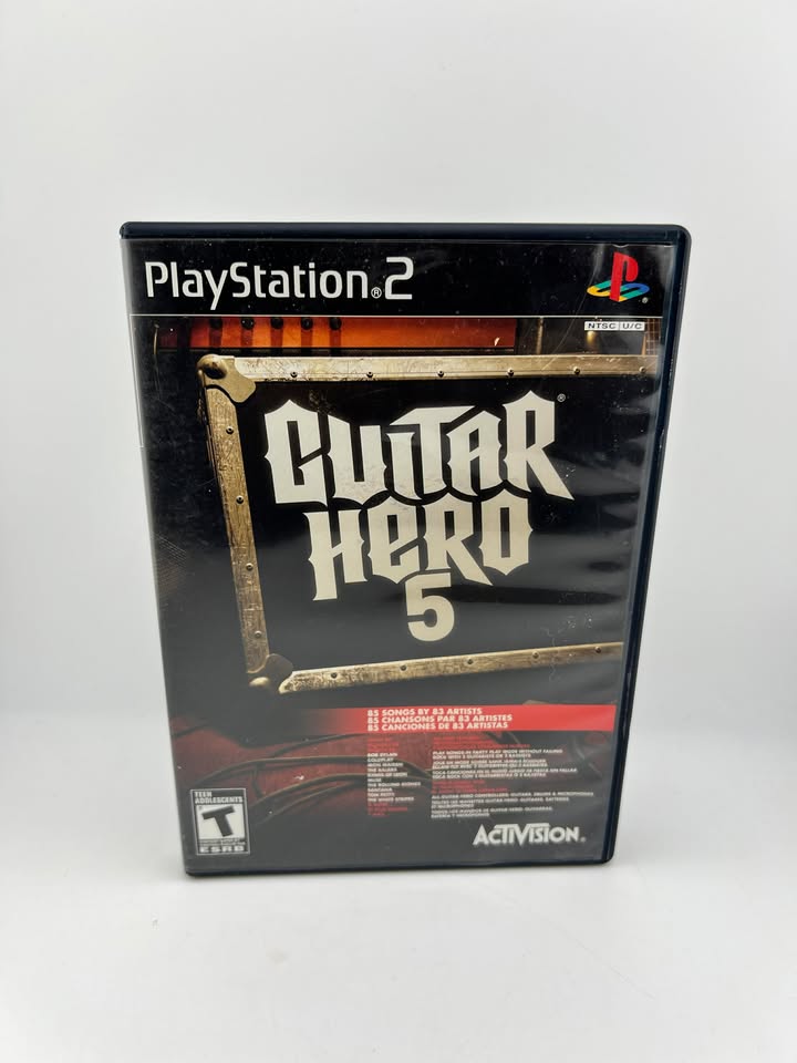 Guitar Hero 5 Playstation 2 PS2