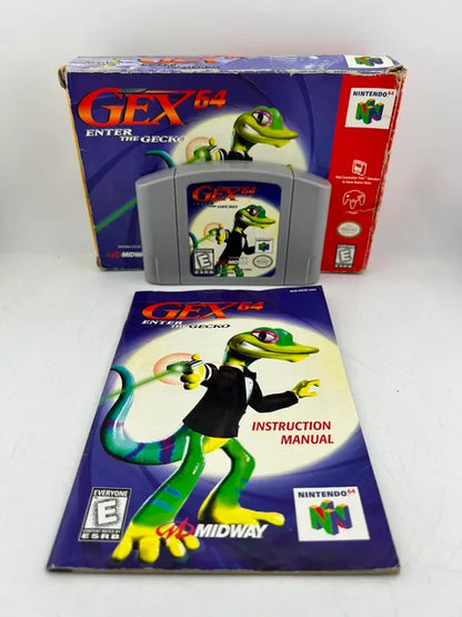 Gex 64: Enter the Gecko Nintendo 64 N64