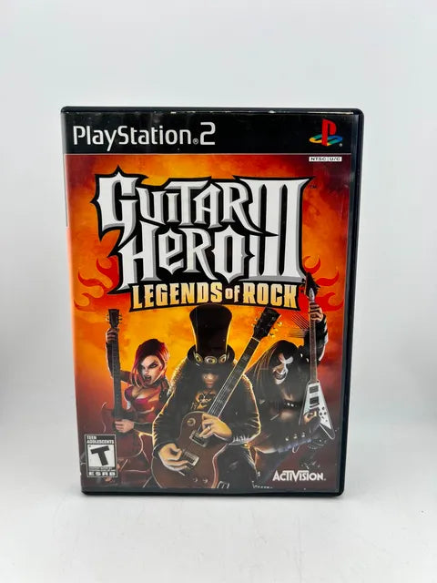 Guitar Hero III 3 Legends of Rock Playstation 2 PS2