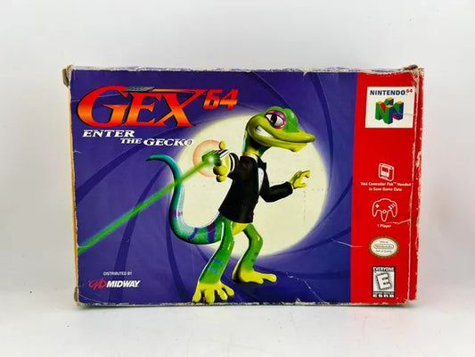 Gex 64: Enter the Gecko Nintendo 64 N64