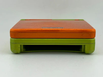 Console Lime and Orange Game Boy Advance GBA SP AGS-001