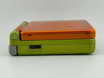 Console Lime and Orange Game Boy Advance GBA SP AGS-001