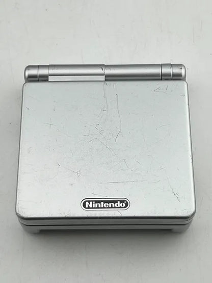 Console Nintendo Gameboy Advance Gba Sp Argent Model Ags-001 En Boite