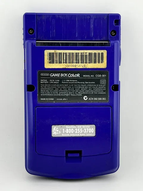 Console Game Boy Color GBC Grape