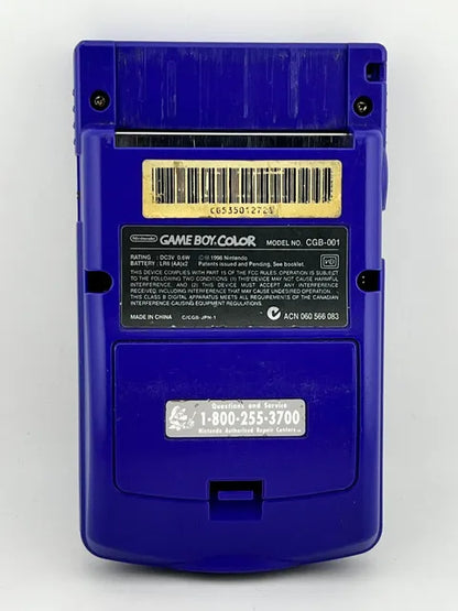 Console Game Boy Color GBC Grape