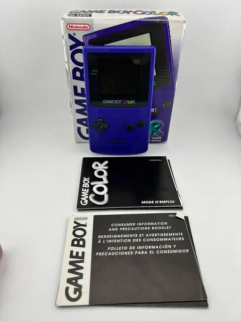 Console Game Boy Color GBC Grape