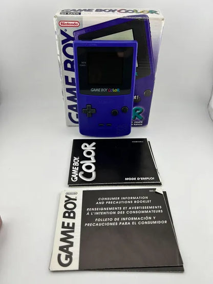 Console Game Boy Color GBC Grape