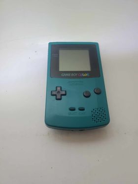 CONSOLE GAME BOY COLOR GBC TEAL TURQUOISE SYSTEM CGB-001 - jeux video game-x
