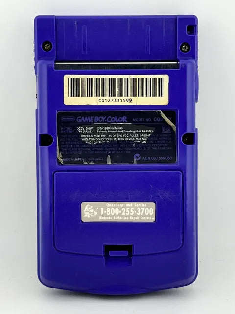Console Game Boy Color GBC Grape