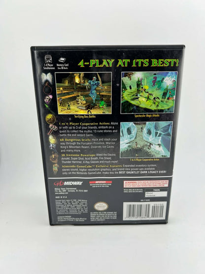 Gauntlet Dark Legacy Nintendo Gamecube Ngc