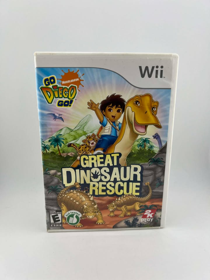 GO DIEGO GO: GRAN RESCATE DE DINOSAURIOS NINTENDO WII