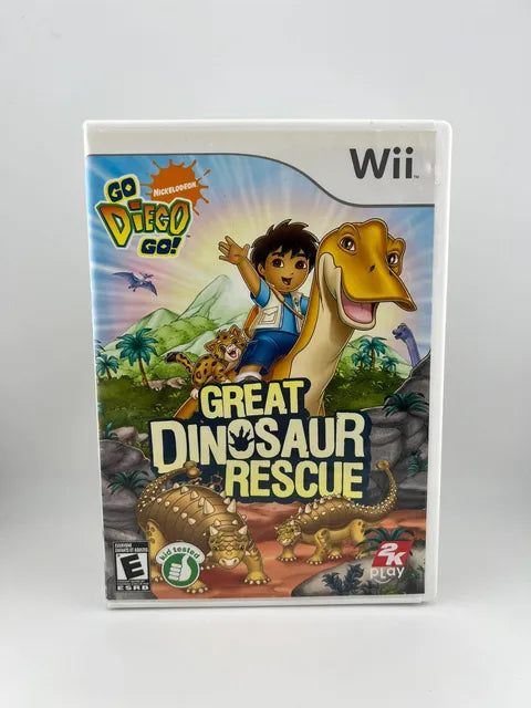 Go, Diego, Go: Great Dinosaur Rescue Nintendo WII