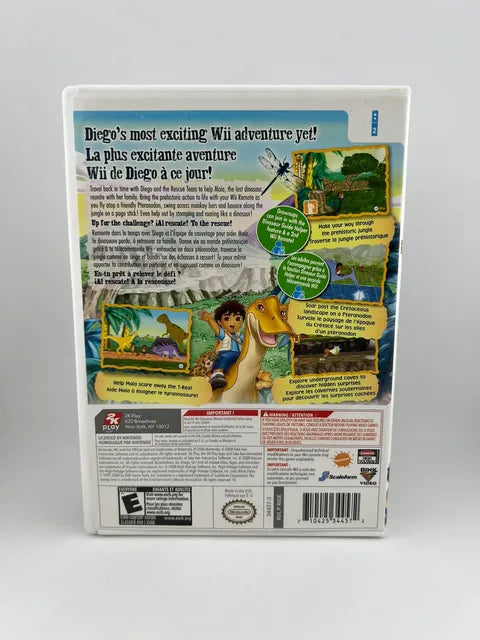 Go, Diego, Go: Great Dinosaur Rescue Nintendo WII