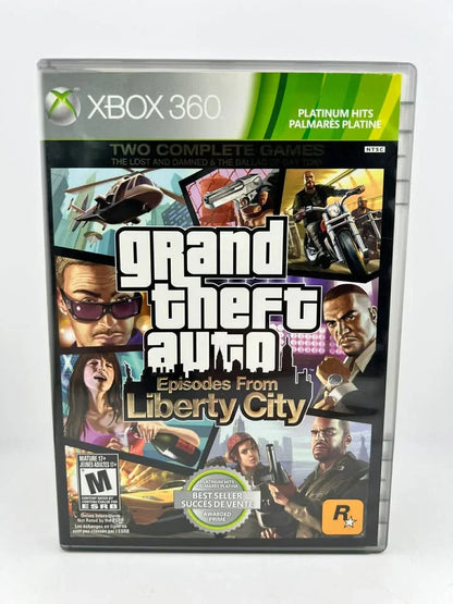 Grand Theft Auto: Episodes from Liberty City Platinum Hits Xbox 360 X360