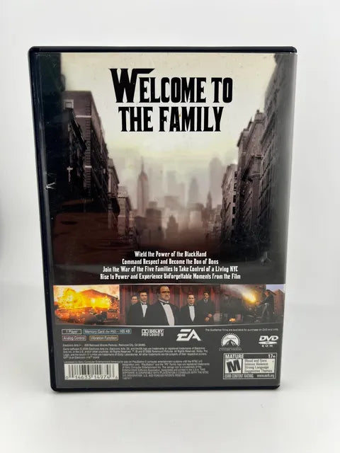 The Godfather Playstation 2 PS2