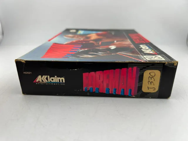 Foreman For Real Super Nintendo Snes