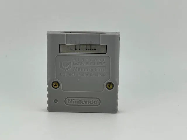 Carte Memoire Nintendo Gamecube Ngc 59 Blocks Officielle