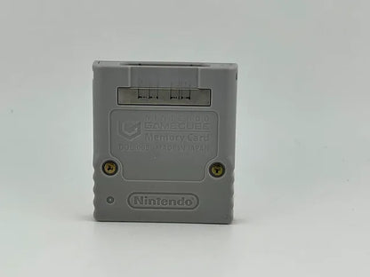 Carte Memoire Nintendo Gamecube Ngc 59 Blocks Officielle