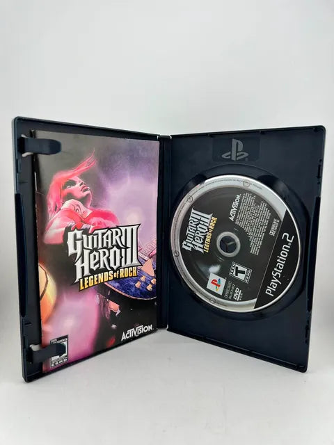 Guitar Hero III 3 Legends of Rock Playstation 2 PS2