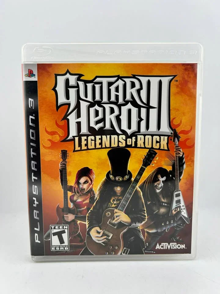 Guitar Hero III 3 Legends of Rock Playstation 3 PS3
