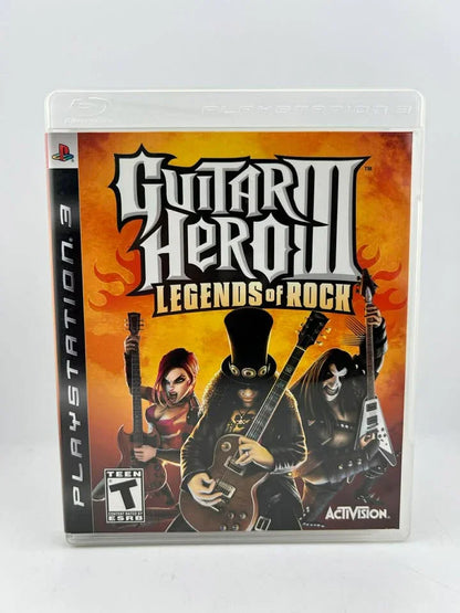 Guitar Hero III 3 Legends of Rock Playstation 3 PS3