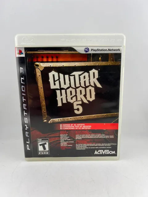 Guitar Hero 5 Playstation 3 PS3