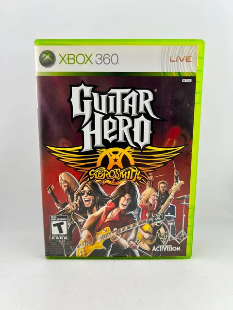 Guitar Hero Aerosmith Xbox 360 x360