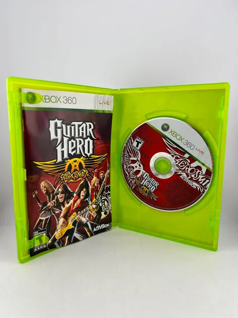 Guitar Hero Aerosmith Xbox 360 x360