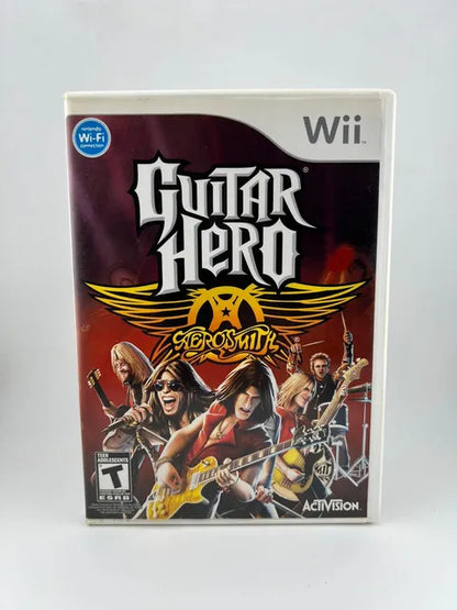 Guitar Hero Aerosmith Nintendo WII