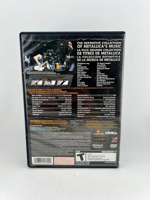 Guitar Hero: Metallica Playstation 2 PS2