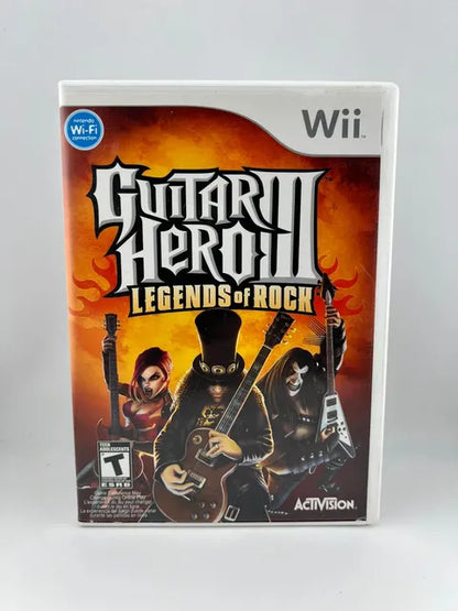 Guitar Hero III 3 Legends of Rock Nintendo Wii