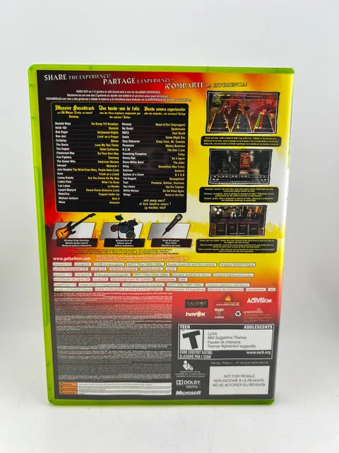 Guitar Hero World Tour Xbox 360 X360