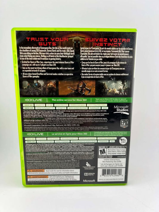 Gears of War Judgment Xbox 360 X360