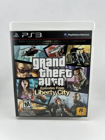 Grand Theft Auto GTA Episodes from Liberty City Playstation 3 PS3