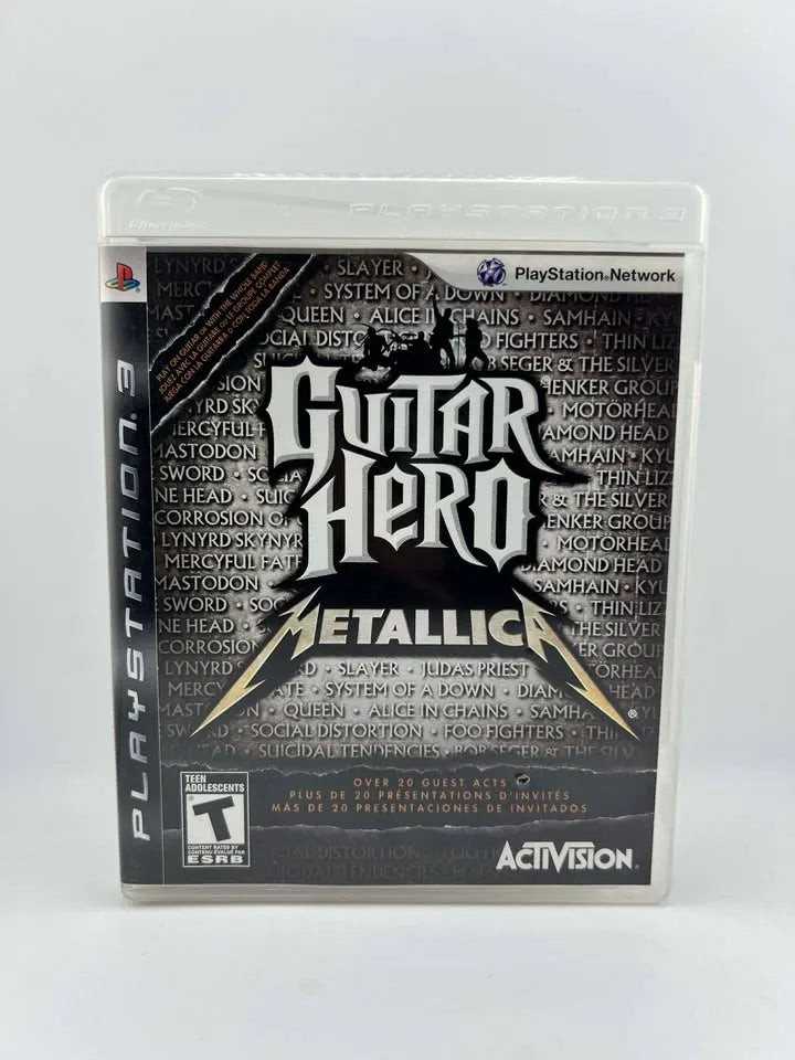 Guitar Hero: Metallica Playstation 3 PS3