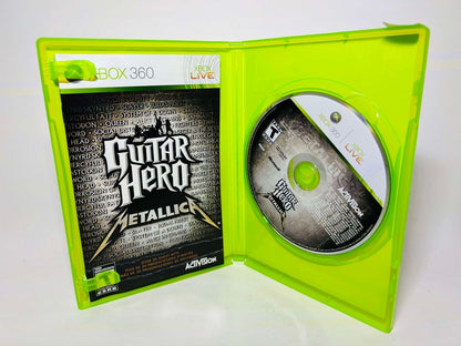 GUITAR HERO: METALLICA XBOX 360 X360 - jeux video game-x