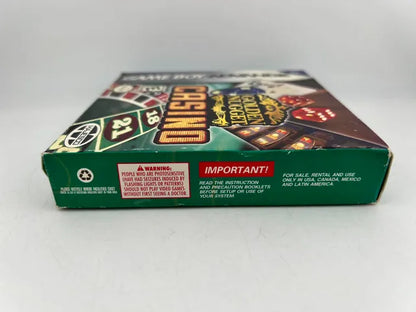 Golden Nugget Casino Game Boy Advance GBA