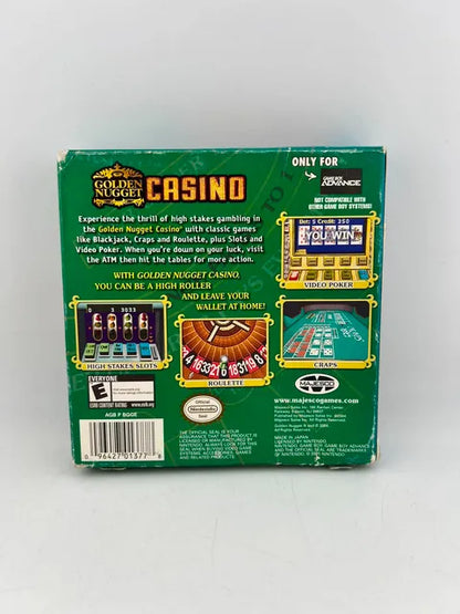 Golden Nugget Casino Game Boy Advance GBA