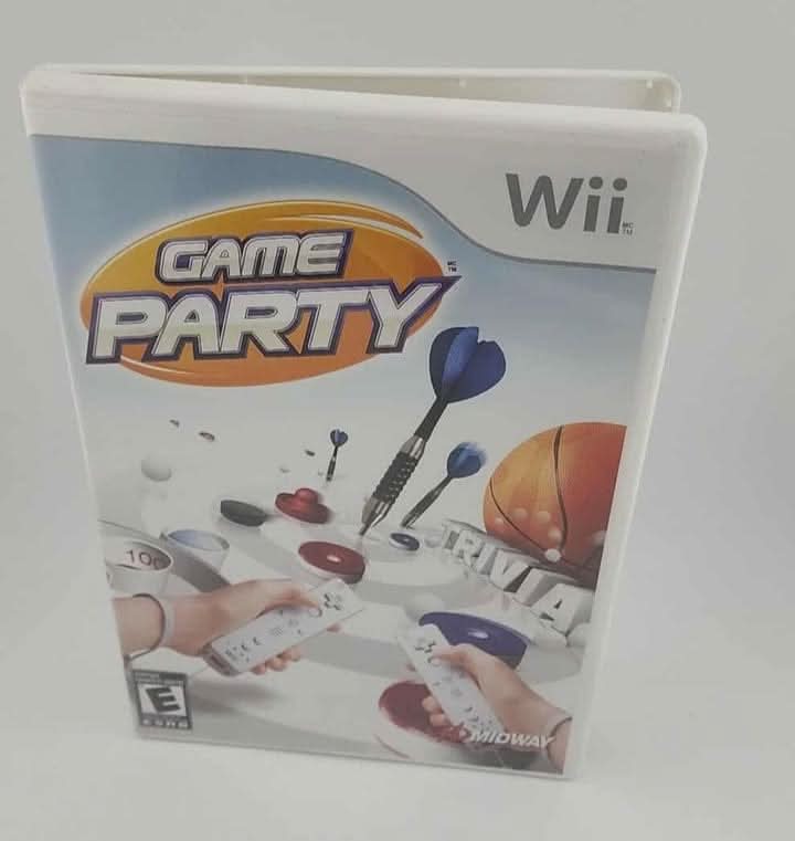 Game Party Nintendo Wii jeux video game-x