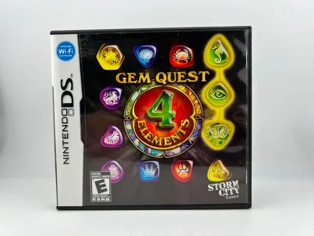 Gem Quest 4 Elements Nintendo DS