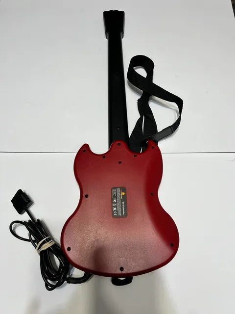 Guitare Gibson SG rouge Playstation 2 PS2