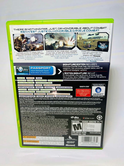 TOM CLANCY'S GHOST RECON : FUTURE SOLDIER édition signature XBOX 360 X360 - jeux video game-x