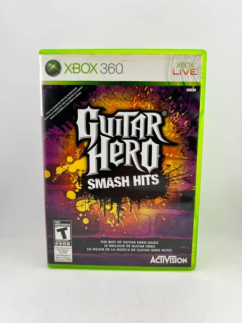 Guitar Hero Smash Hits Xbox 360 X360