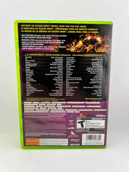 Guitar Hero Smash Hits Xbox 360 X360
