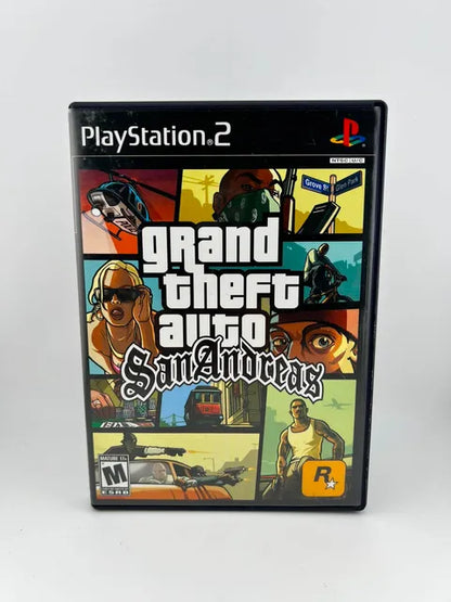 Grand Theft Auto San Andreas Playstation 2 PS2